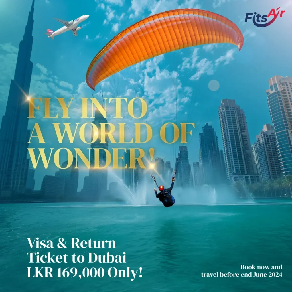 Dubai Visa + Return Tickets Offer