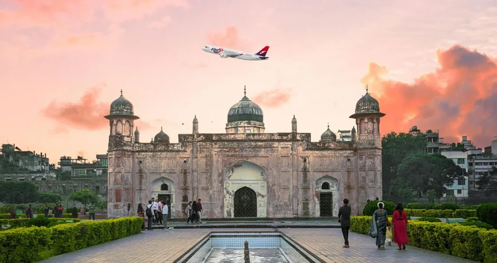 Discover Lalbagh Fort, a historic Mughal fort located in Dhaka, Bangladesh with FitsAir